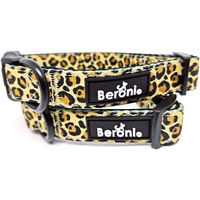 Produktbild von Beroni Hundehalsband Leo gepolstert und verstellbar für kleine Hunde bunt