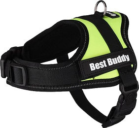 Produktbild von Best Buddy Pluto Hundegeschirr Flamingo Grün Nylon XXS 34-46cm
