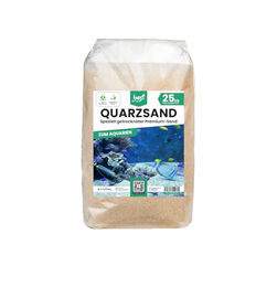 Best For Home Quarzsand Weiß für Aquarien 25 kg mit 0,8-1,2 mm Körnung für Süßwasser und Salzwasser - 25 kg – Bild 1 von 7