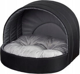 Best For Pets Hundehütte und Haustierbett für kleine Hunde und Katzen mit abnehmbarem Kissen und Waschbarem Bezug 50x46 cm – Bild 1 von 6