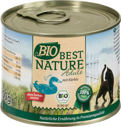 Best Nature Bio Katzenfutter Ente mit hohem Fleischanteil glutenfrei 12 x 200 g – Bild 1 von 1