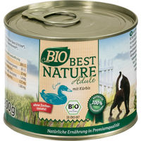 Produktbild von Best Nature Bio Katzenfutter Ente mit hohem Fleischanteil glutenfrei 12 x 200 g