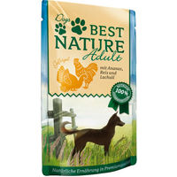 Produktbild von Best Nature Hundefutter Adult Geflügel mit Stückchen in Sauce 12 x 150 g ohne Zucker und Aromastoffe - 12 x 150 g