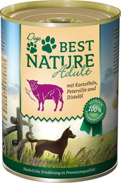 Produktbild von Best Nature Hundefutter Adult Lamm Kaninchen Rind Huhn ohne Zucker 12 x 400 g - 12 x 400 g