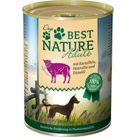 Produktbild von Best Nature Hundefutter Adult Lamm Kaninchen Rind Huhn ohne Zucker 12 x 400 g - 12 x 400 g