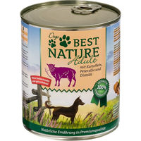 Produktbild von Best Nature Hundefutter Adult Lamm Stückchen in Sauce 12 x 800 g ohne Zucker - 12 x 800 g