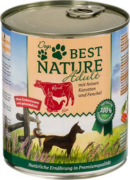 Produktbild von Best Nature Hundefutter Adult Stückchen in Sauce Pute Rind und Karotten Getreidefrei 12 x 800 g - 12 x 800 g