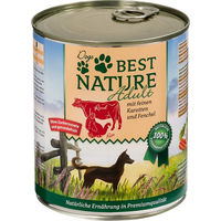 Produktbild von Best Nature Hundefutter Adult Stückchen in Sauce Pute Rind und Karotten Getreidefrei 12 x 800 g - 12 x 800 g