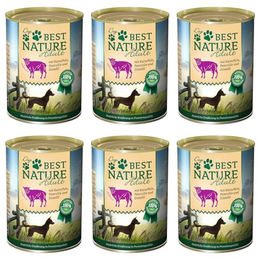Best Nature Hundefutter Nassfutter Adult Lamm Getreidefrei 6x 400g – Bild 1 von 2
