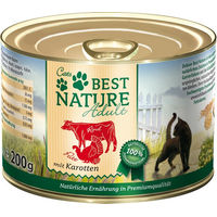 Produktbild von Best Nature Katzenfutter Adult Rind und Pute mit Karotten getreidefrei und glutenfrei 6 x 200 g - 6 x 200 g