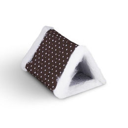 Bestlivings 2 in 1 Katzenhöhle und Katzenliege Braun mit Öko-Tex Standard 100 – Bild 1 von 9