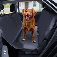 Produktbild von Bestlivings Autoschondecke für Hunde aus Kunstleder in Schwarz 137x147cm