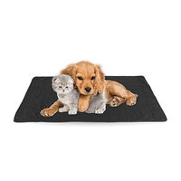 Produktbild von Bestlivings Haustierdecke für Hunde und Katzen ÖKO-TEX 100 Schwarz Größe S