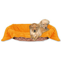Produktbild von Bestlivings Hundedecke Kuscheldecke für Haustiere Orange Apricot 70x100 cm