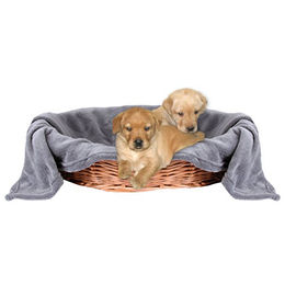 Bestlivings Hundedecke Kuscheldecke für Hunde aus Polyester in Dunkelgrau 60x80 cm – Bild 1 von 3