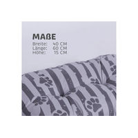 Produktbild von Bestlivings Hundekissen Grau Polyester ÖKO-TEX Standard 100 Größe M