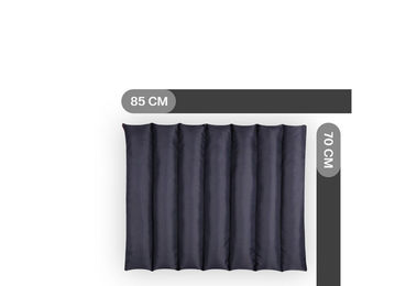 Bestlivings Hundematte Outdoor Hundekissen aus Polyester wasserabweisend Blau Größe M – Bild 1 von 4