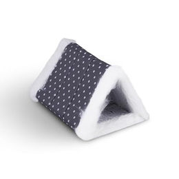 Bestlivings Katzenhöhle und Katzenliege 2 in 1 Dunkelgrau aus Polyester mit Öko-Tex Standard 100 – Bild 1 von 9