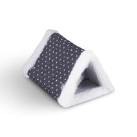 Produktbild von Bestlivings Katzenhöhle und Katzenliege 2 in 1 Dunkelgrau aus Polyester mit Öko-Tex Standard 100