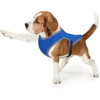 Produktbild von Bestlivings Kühlweste für Hunde Blau Atmungsaktiv und Reflektierend aus Polyester Größe S