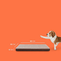 Produktbild von Bestlivings Selbstheizende Tierdecke für Hunde und Katzen Braun 80x55x6cm ÖKO-TEX STANDARD 100