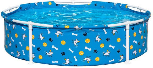Bestway Hundepool Pfote Blau Ø 122 x 30,5 cm – Bild 1 von 3