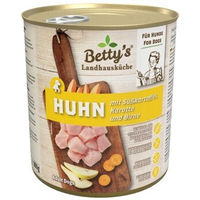 Produktbild von Betty's Landhausküche Hund Huhn Stückchen in Sauce Getreidefrei Glutenfrei Adult 6x800 g - 6 x 800 g