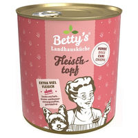 Produktbild von Betty's Landhausküche Hund Nassfutter Fleischtopf Rind Stückchen in Sauce Adult 6 x 800 g - 800 g