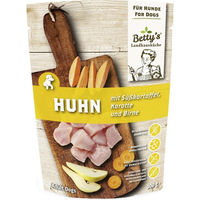 Produktbild von Betty's Landhausküche Hund Nassfutter Huhn Adult Getreidefrei mit hohem Fleischanteil Stückchen in Sauce 10 x 300 g - 10 x 300 g