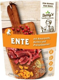 Betty's Landhausküche Hundefutter Ente Stückchen in Sauce mit hohem Fleischanteil Adult 10x300 g – Bild 1 von 3