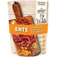 Produktbild von Betty's Landhausküche Hundefutter Ente Stückchen in Sauce mit hohem Fleischanteil Adult 10x300 g
