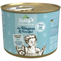 Produktbild von Betty's Landhausküche Hundefutter Känguru und Geflügel mit Kartoffel Getreidefrei Hoher Fleischanteil 6x200 g - 6 x 200 g