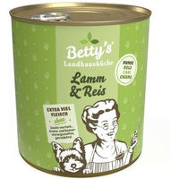 Produktbild von Betty's Landhausküche Hundefutter Lamm & Reis Sensitive Stückchen in Sauce 6 x 800 g - 6 x 800 g