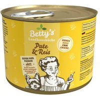 Produktbild von Betty's Landhausküche Hundefutter Pute und Reis mit hohem Fleischanteil Adult 6x 200 g - 6 x 200 g
