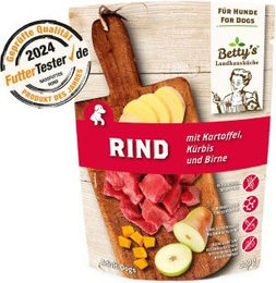 Betty's Landhausküche Hundefutter Rind in Beuteln getreidefrei und glutenfrei für Adult 10x300 g - 10 x 300 g – Bild 1 von 4