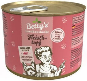 Betty's Landhausküche Hundefutter Rind Stückchen in Sauce getreidefrei 6x200 g - 6 x 200 g – Bild 1 von 3