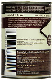 Betty's Landhausküche Hundefutter Rind Stückchen in Sauce Getreidefrei mit hohem Fleischanteil 6 x 400 g - 6 x 400 g – Bild 1 von 8