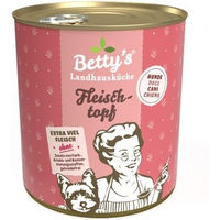 Produktbild von Betty's Landhausküche Hundefutter Rind Stückchen in Sauce Getreidefrei mit hohem Fleischanteil 6x800g - 6 x 800 g
