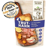 Produktbild von Betty's Landhausküche Hundefutter Truthahn in Sauce Getreidefrei und Glutenfrei 10x125 g - 10 x 125 g