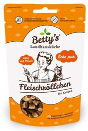Betty's Landhausküche Katze Fleischröllchen Ente pur monoprotein 10x50g – Bild 1 von 2