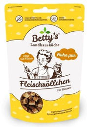 Betty's Landhausküche Katzen Fleischröllchen Huhn pur 10x50g – Bild 1 von 1