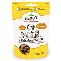 Produktbild von Betty's Landhausküche Katzen Fleischröllchen Huhn pur 10x50g