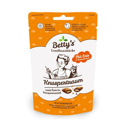 Betty's Landhausküche Katzen Leckerli Knuspertraum mit Ente und Katzenminze 50 g – Bild 1 von 1