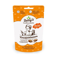 Produktbild von Betty's Landhausküche Katzen Leckerli Knuspertraum mit Ente und Katzenminze 50 g