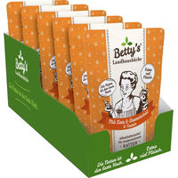 Produktbild von Betty's Landhausküche Katzen Nassfutter Adult Ente mit Borretschöl 6 x 250 g