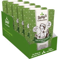 Produktbild von Betty's Landhausküche Katzen Nassfutter Adult Huhn mit Kalb und Borretschöl 6 x 250 g