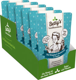 Produktbild von Betty's Landhausküche Katzen Nassfutter Adult Känguru Monoprotein ohne Konservierungsstoffe 6 x 250 g