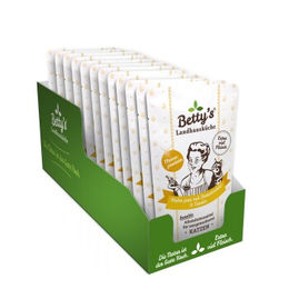 Betty's Landhausküche Katzen Nassfutter Huhn Pur Stückchen in Sauce Adult 12x100 g - 12 x 100 g – Bild 1 von 2