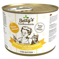 Produktbild von Betty's Landhausküche Katzenfutter Hühnchen Pur Monoprotein Adult 6x200 g - 6 x 200 g