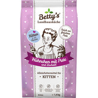 Produktbild von Betty's Landhausküche Kitten Trockenfutter Hühnchen mit Pute getreidefrei 1,40 kg